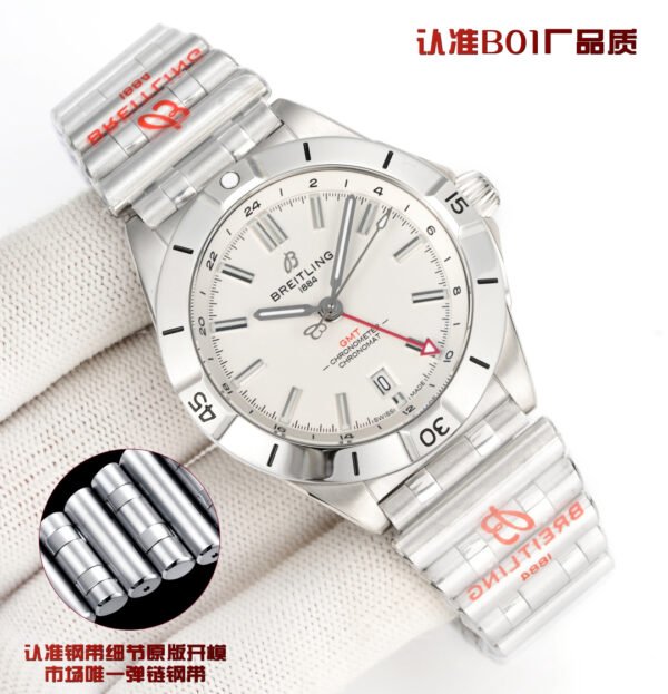 best replica luxury Breitling watches Men's high quality imitation Chronomat 1071780200 - Image 2
