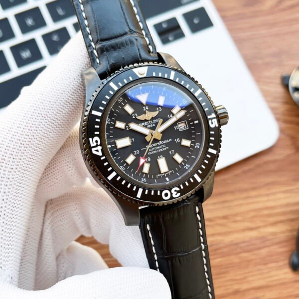 best replica luxury Breitling watches Men's high quality imitation Superocean 1044701807 - Image 4