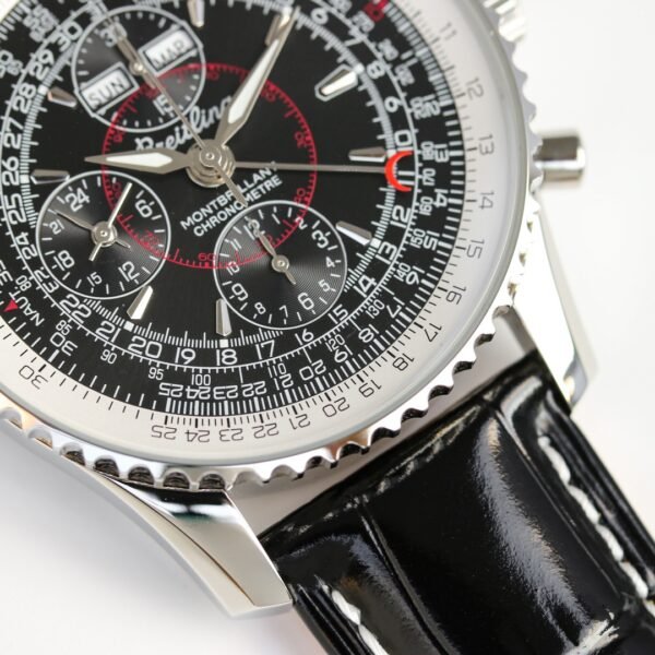 best replica luxury Breitling watches Men high quality imitation Montbrillant 1076001546 - Image 5