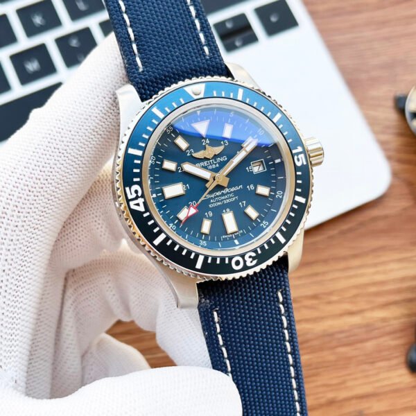 best replica luxury Breitling watches Men's high quality imitation Superocean 1044701807 - Image 5