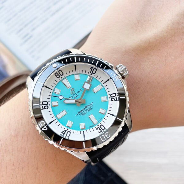 best replica luxury Breitling watches Men's high quality imitation Superocean 1044701738 - Image 5