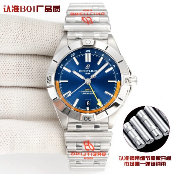 best replica luxury Breitling watches Men's high quality imitation Chronomat 1071780209 - Image 6