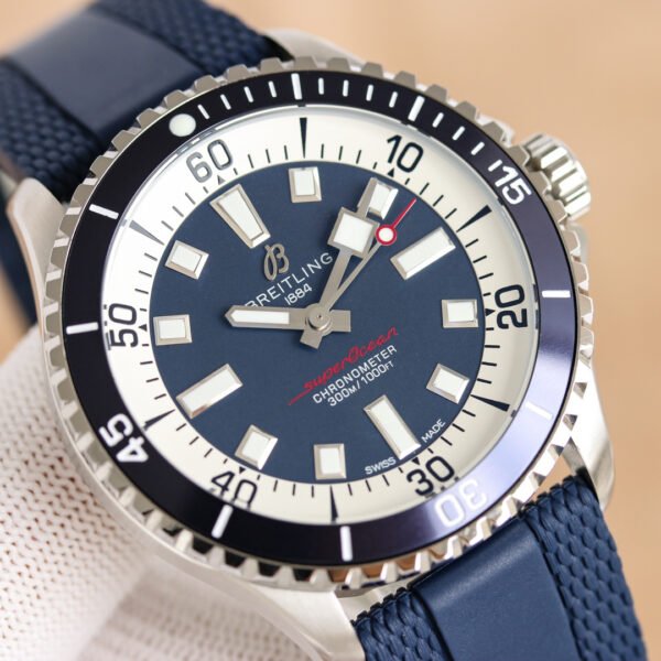 best replica luxury Breitling watches Men's high quality imitation Superocean 1044702376 - Image 7